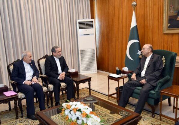 President Zardari, Iranian FM discuss bilateral ties, regional security