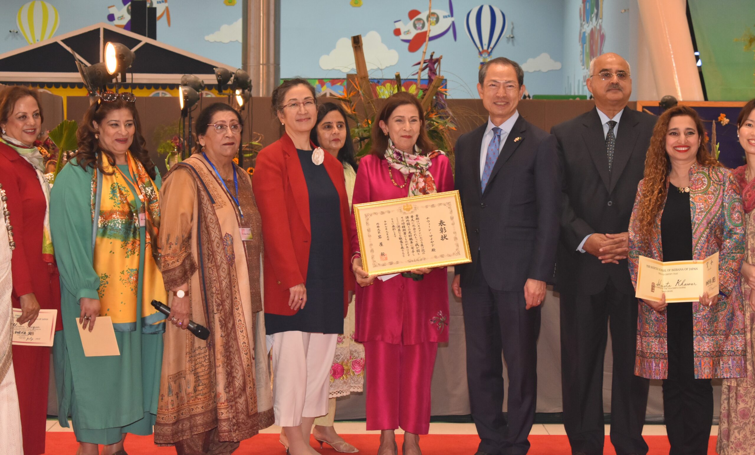 Japanese FM’s Commendations 2025 Conferred Upon Ms. Neveen for promotion of ties