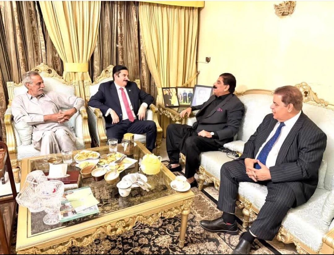 Chairman BMMC Ch Liaquat meets Governor KP