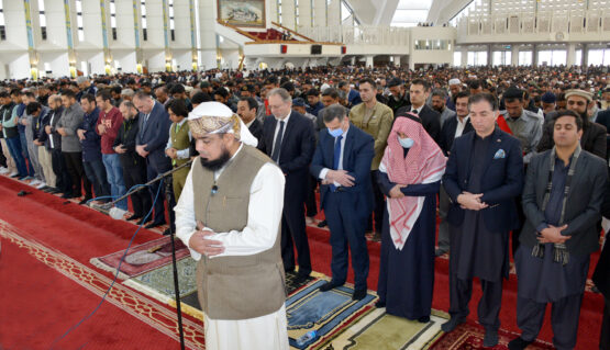Funeral in absentia offered in Faisal Masjid for Turkiye earthquake martyres