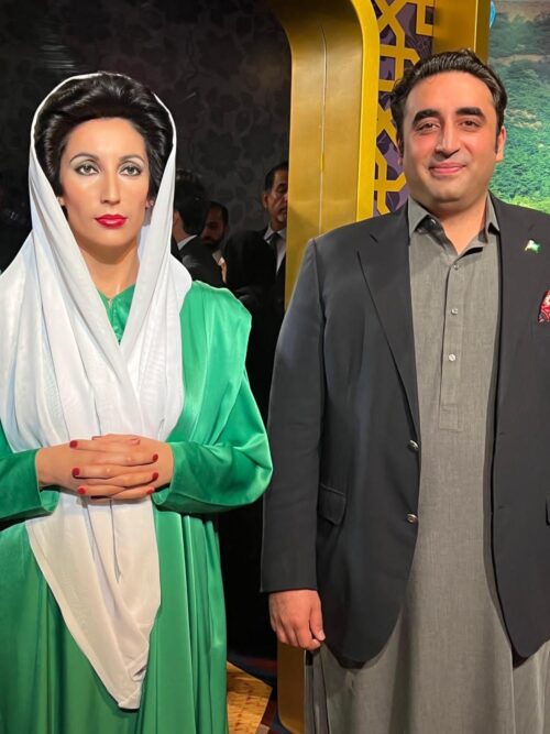 Benazir Bhutto’s wax figure to be unveiled at Madame Tussauds in Dubai today