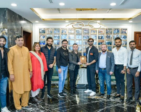 Fahad,Hassan,Madni meet Sardar Yasir,Sardar Dr.Rashid:Centaurus’s commitment to promoting local manufacturing,brands appreciated