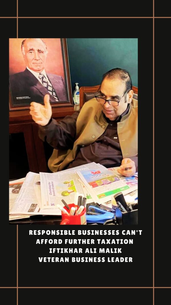 Malik urged government to implement key measures to boost economic growth