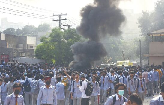 Protests against girl-student ‘rape case’ spread on second day