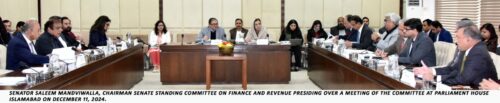 Senate Standing Committee on Finance reviews economic issues