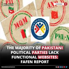 35 pc of political parties maintain functional Websites: FAFEN