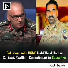 DGMOs resolve to ensure peace in ‘third hotline contact’