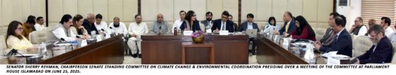 ‘Climate vulnerable Pakistan’ :Cutting climate budget govts’ grave mistake:Sherry
