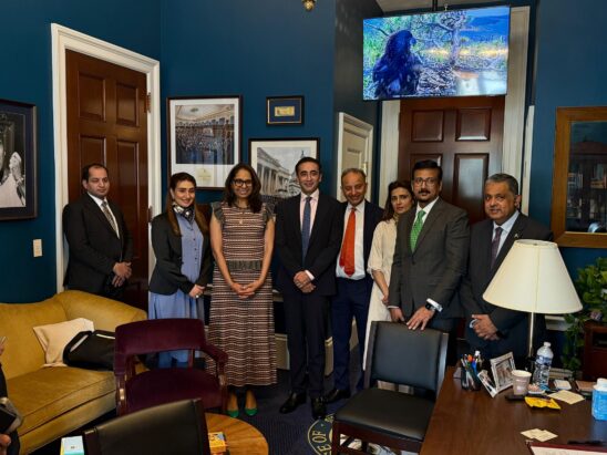 Bilawal meets members of US Congressional Pakistan Caucus,strongly raises concerns over India’s water aggression