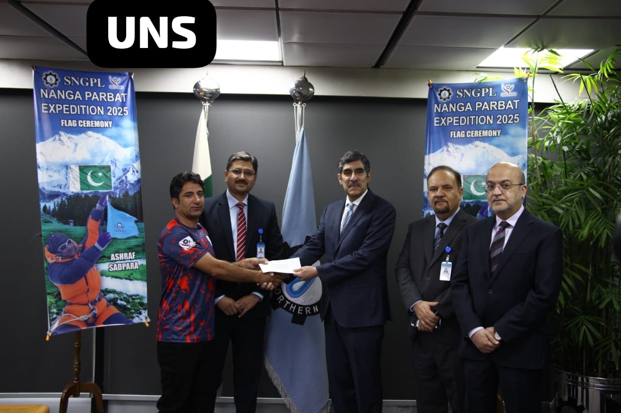 Another historic expedition by SNGPL mountaineer: Sadpara departs to conquer Nanga Parbat