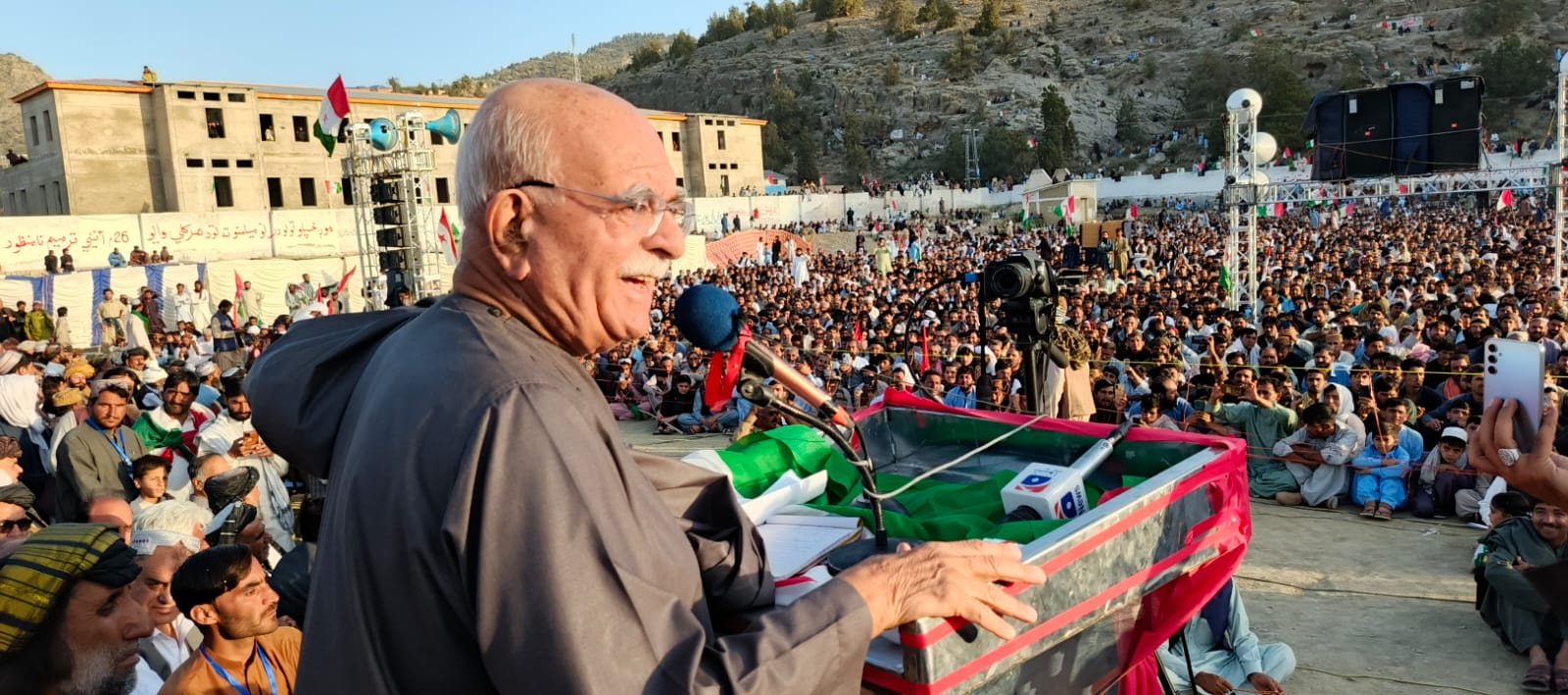 “We stand for humanity, equality, supremacy of the constitution،rule of law”