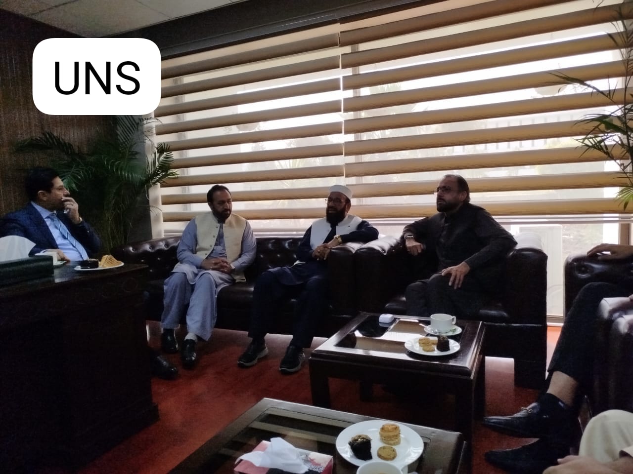 Sardar Yousaf,Ch Salik discuss political situations