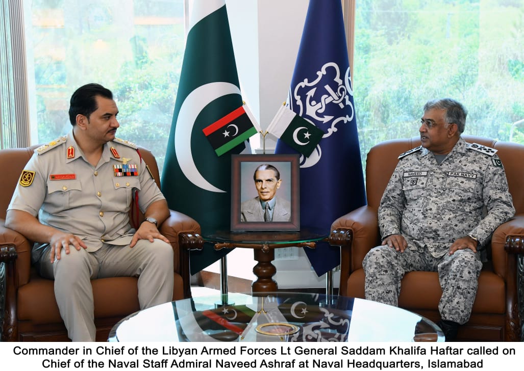 Libyan commander.in.Chief calls on Naval Chief  
