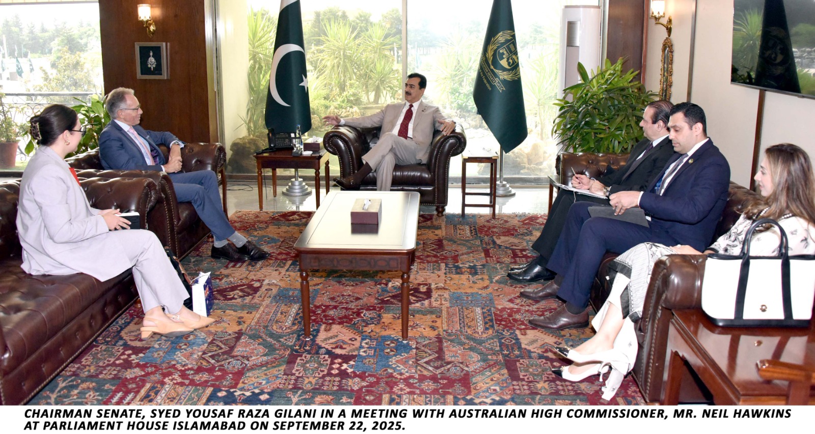 Gilani emphasis on strengthening bilateral between Pakistan & Australia