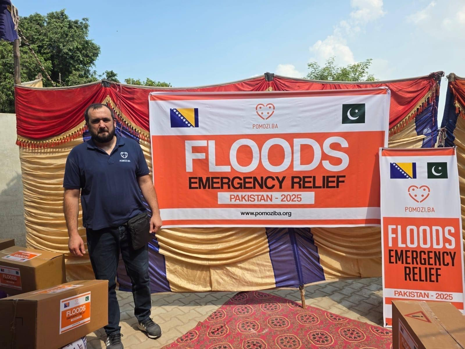 Bosnia,Herzegovina Association Pomozi.bas Humanitarian Response to Floods in Pakistan