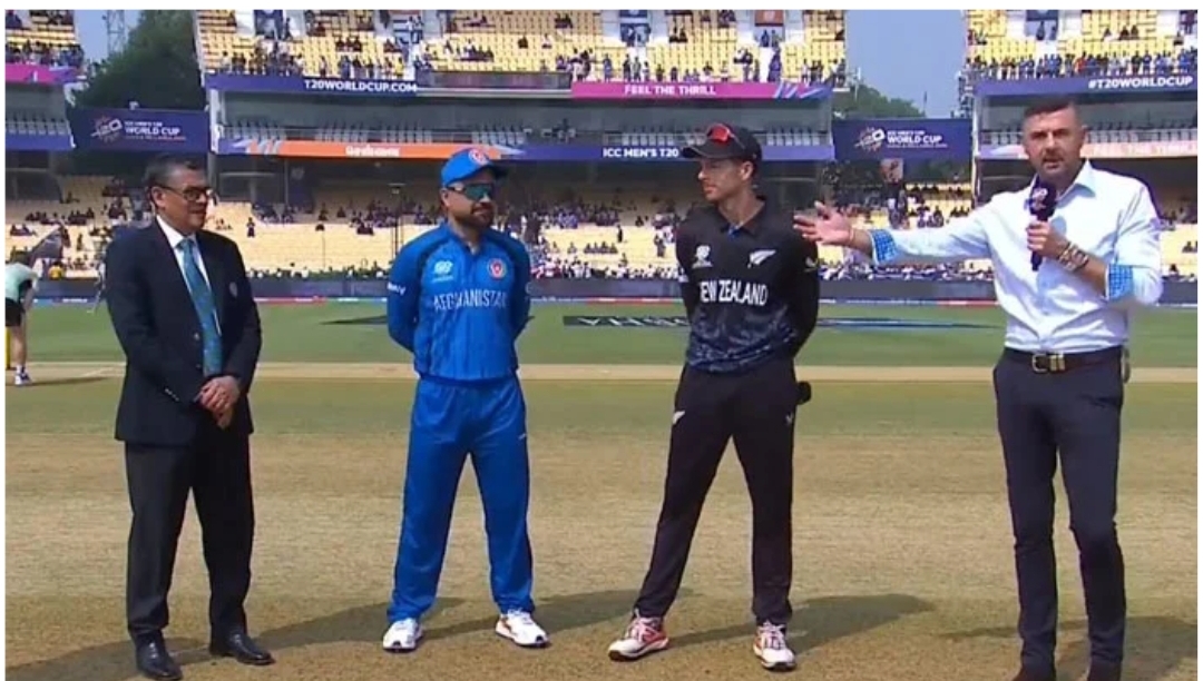 Afghanistan choose to bat after winning toss against New Zealand