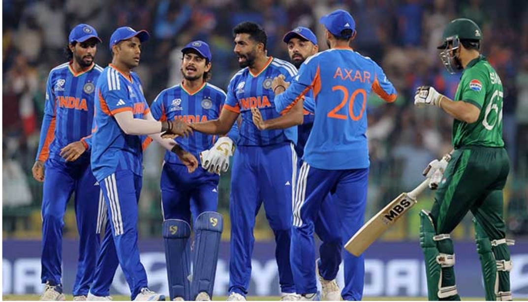 India crush Pakistan by 61 runs in T20 World Cup clash