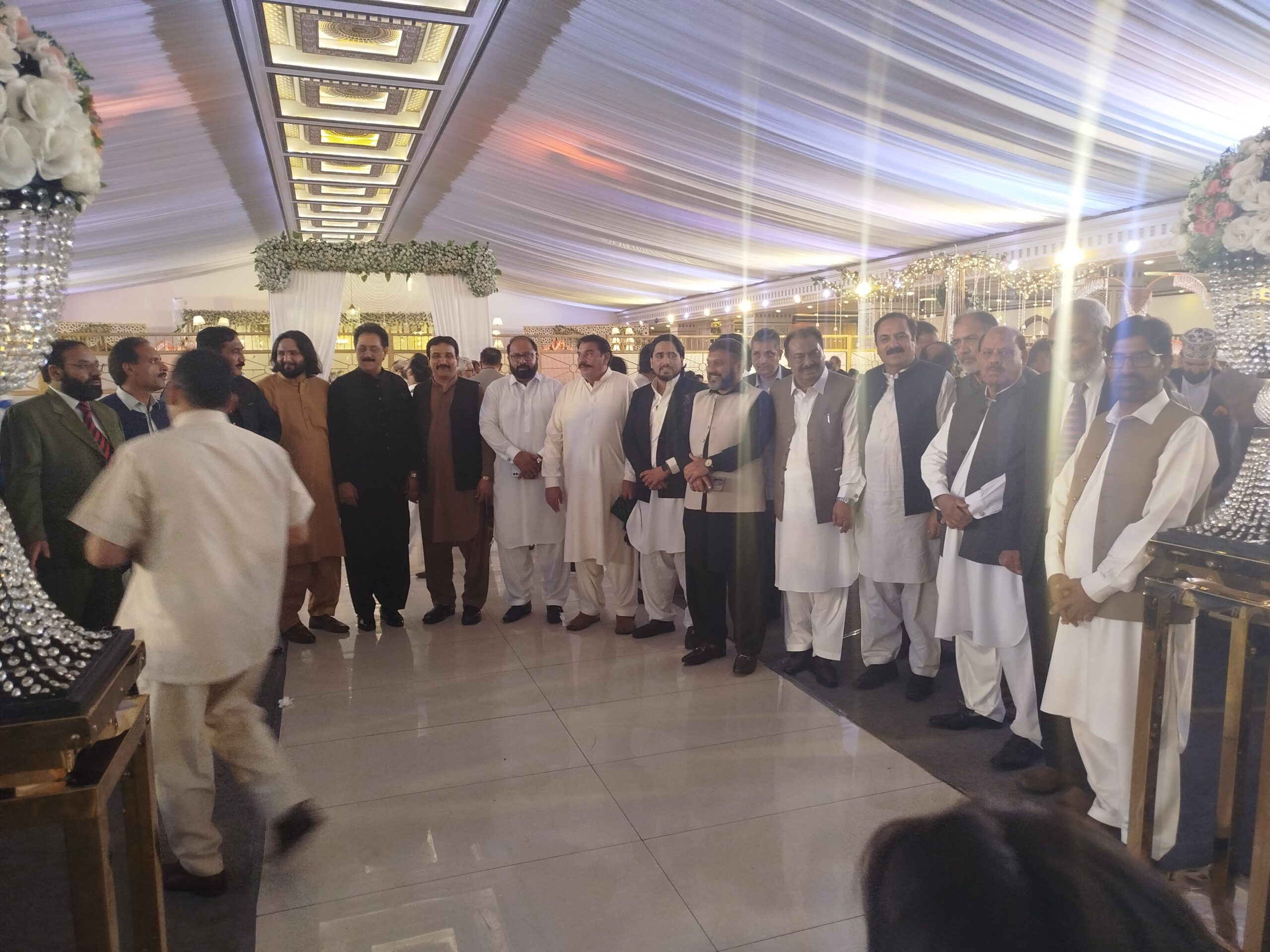 Grand Wedding ceremony of Syed Iqbal Qadri daughter held in Islamabad 