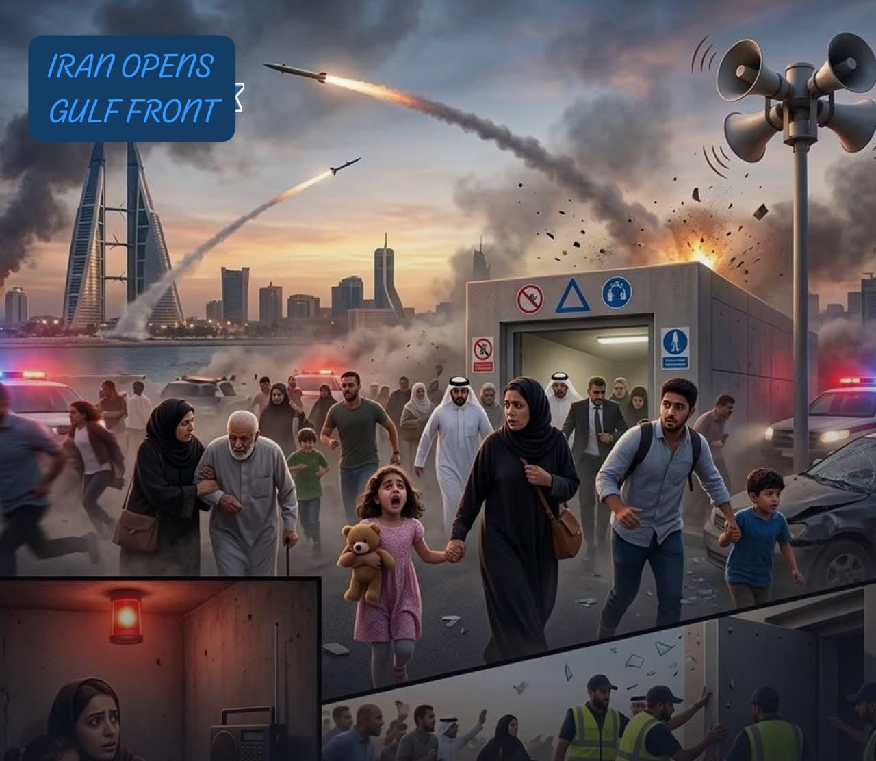 IRAN OPENS A NEW GULF FRONT: Bahrain and Kuwait Under Sustained Missile and Drone Attacks