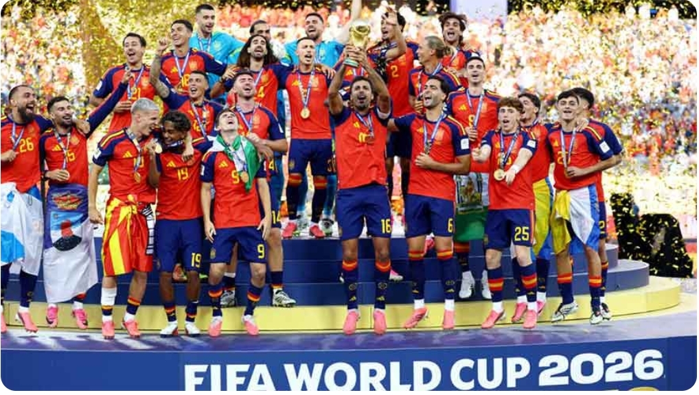 Spain are the World Champion