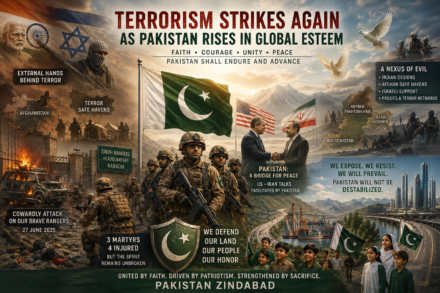 Terrorism Strikes Again as Pakistan Rises in Global Esteem