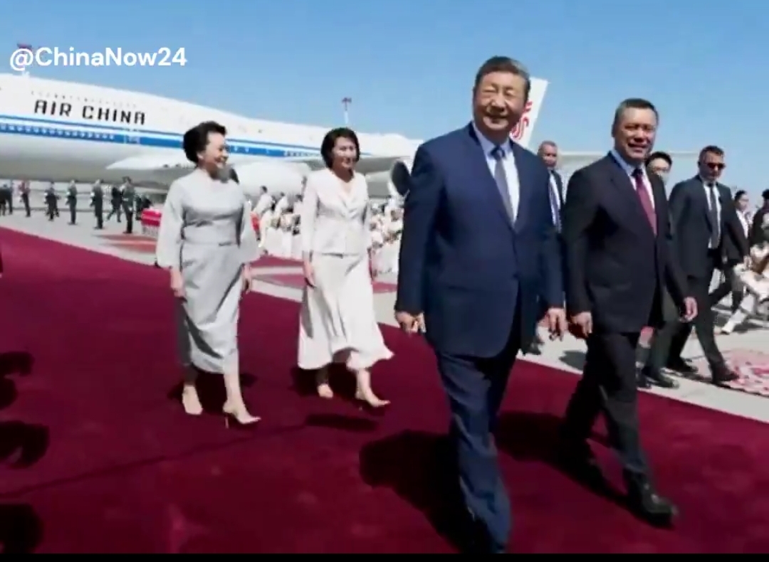 Chinese President Xi Arrives in Bishkek for 2026 SCO Summit, State Visit