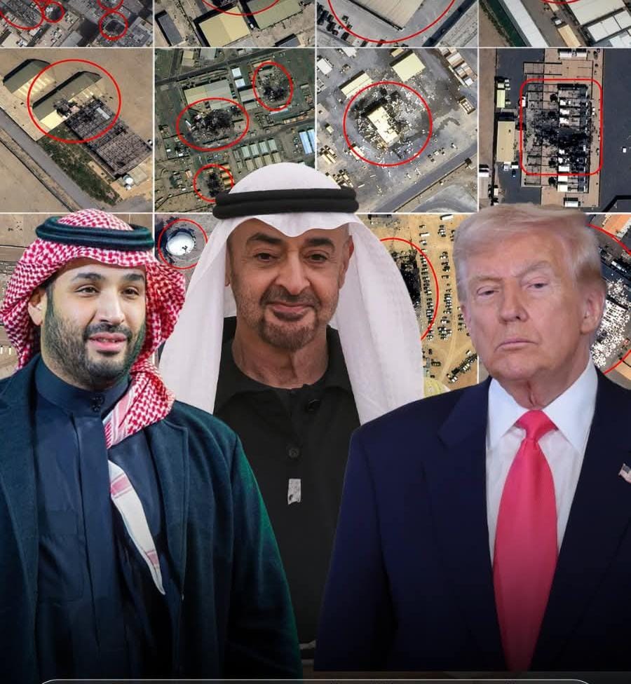 Satellite Imagery Reveals Extent of Damage to U.S. Bases and Critical Gulf Infrastructure
