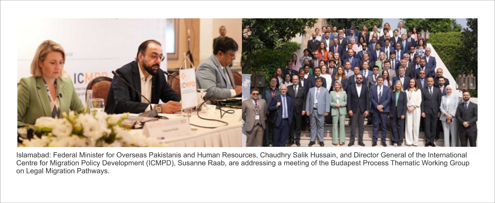 Ch Salik stresses to develop safe, skill human resource on genuine labour-market demand 