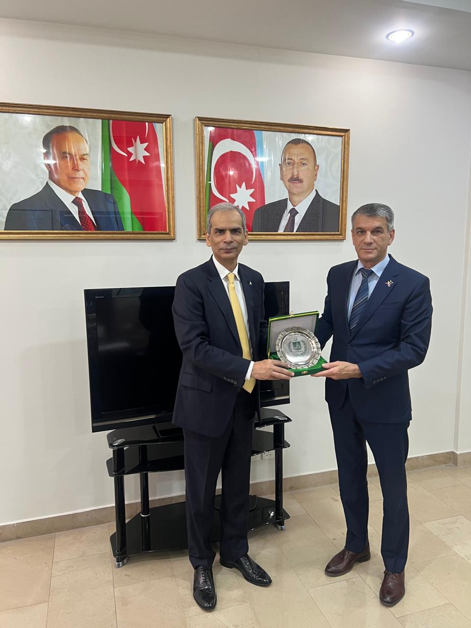 FEDERAL OMBUDSMAN MEETS AMBASSADOR OF AZERBAIJAN