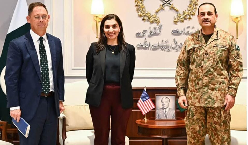 US Afghanistan War Commission Delegation meets CDS Gen. Asim Munir