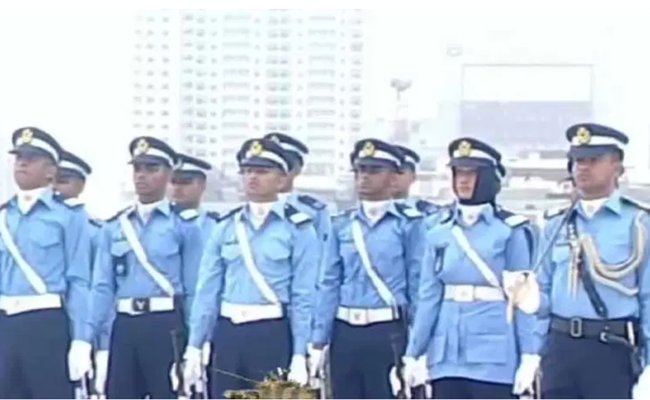 PAF Cadets Assume Guard Duties at Mazar-e-Quaid on Defence Day