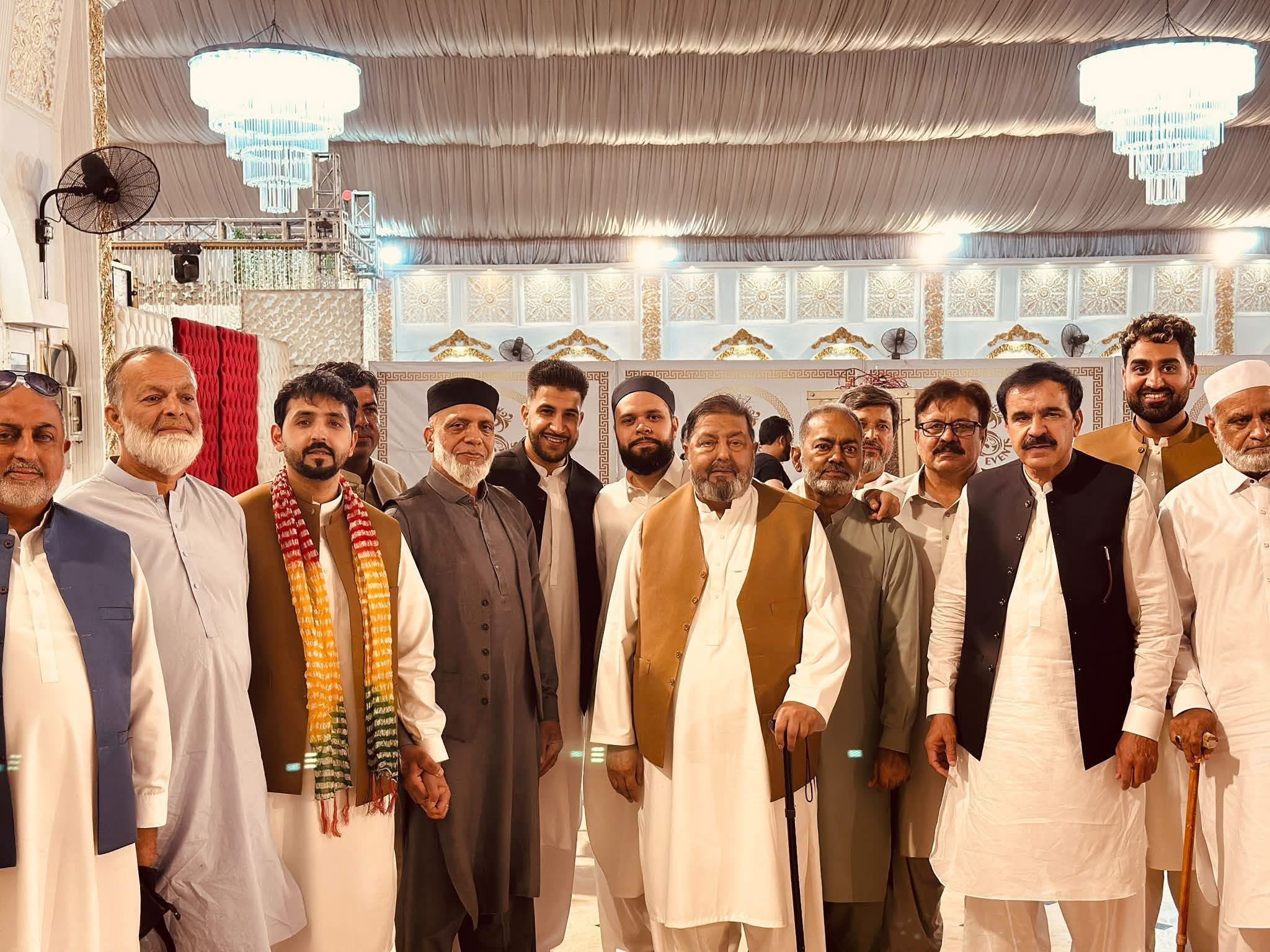 Marriage ceremony,Valima Reception of Farad Shah Mashwani’s son held in Haripur