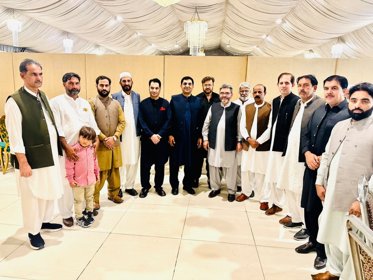 Grand Marriage,Barat reception of Col. Iqbal Shah Mashwani’s daughter held in Peshawar