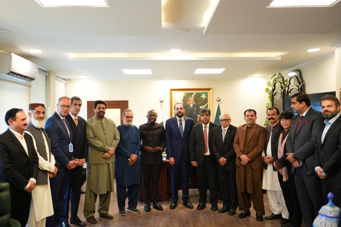 DG ILO Gilbert F. Houngbo meets Ch Salik; Pakistan and ILO agree to further strengthen cooperation